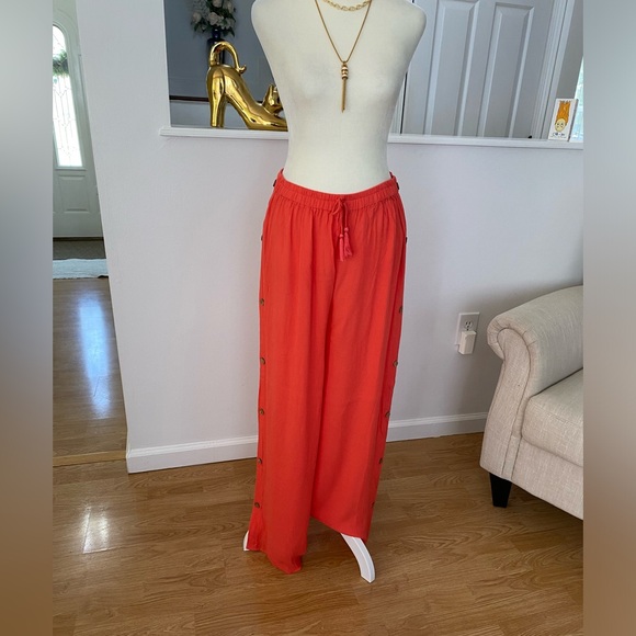 Other - WOMEN’S ORANGE COVER UP PANTS SIZE M
